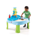 Sand-Wasser-Tisch Kinder-Spieltisch Lagune mit Spielturm...