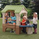 Garten-Spielhaus mit Spielgrill und Wasserspiel...